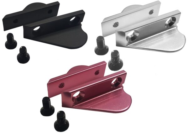Fluid Fin Slalom Wing Set With Screws Black Pink or Siver
