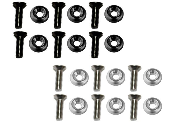Fluid Boot screw and washer set of 6