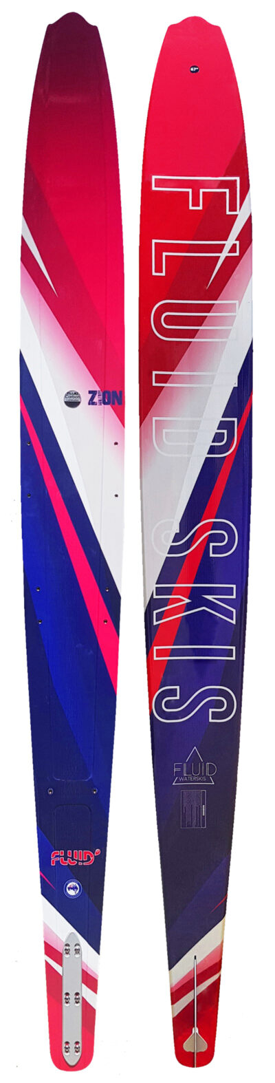 Fluid Zion Mens Slalom Ski Only with Fin