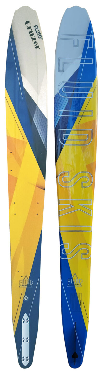 Fluid Cruzer Parabolic Ski Only with Fin Series 9