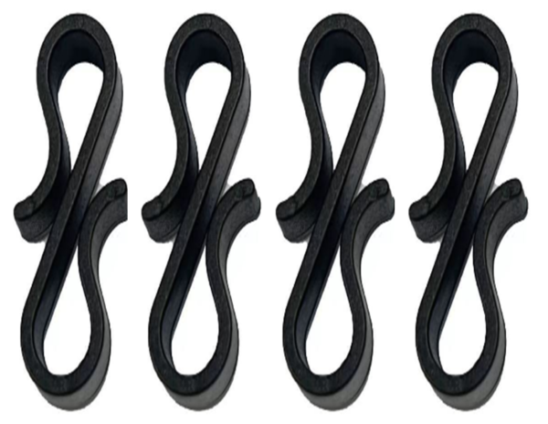 Plastic Clip Set Of 4