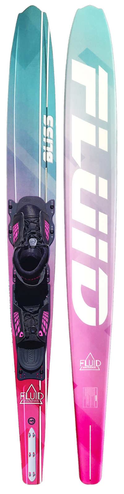 Fluid Bliss Womens Ski With pink Genesis Boot and ARTP series 9