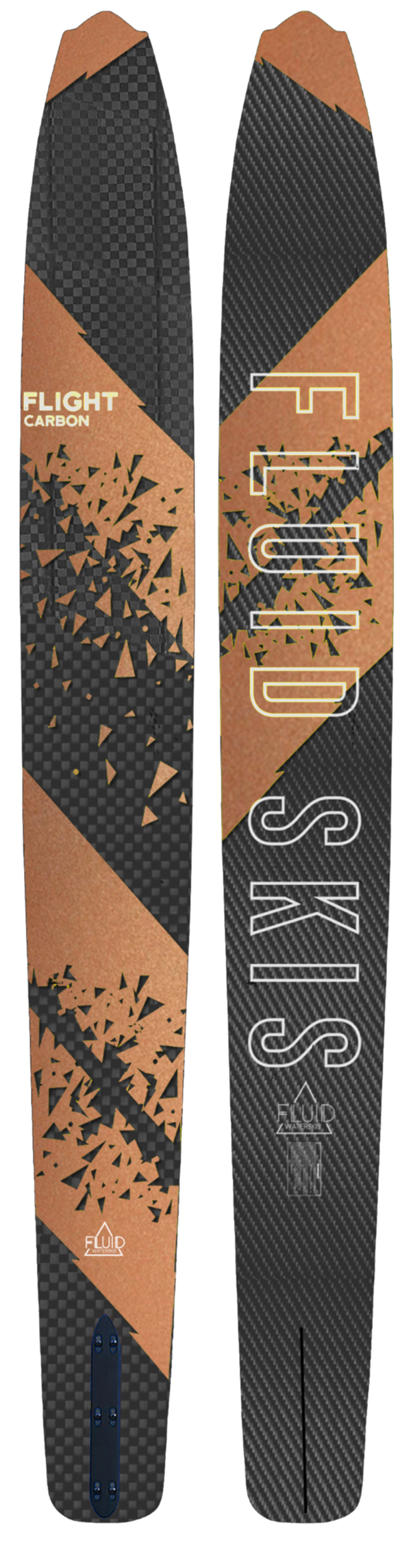 Fluid Flight C Copper Freestyle ski only with fin series 9